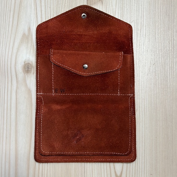 Vintage Suede Wallet - Picture 4 of 9